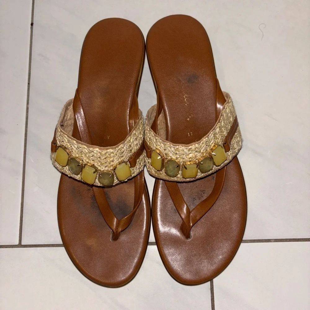 Toscanella Italian Wedge Sandal